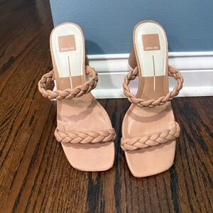 Dolce Vita Braided Heeled Sandal Size 9